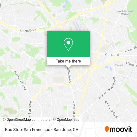 Bus Stop map