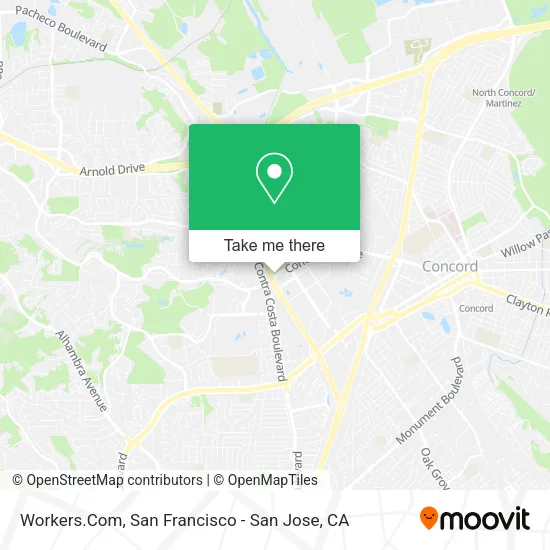 Mapa de Workers.Com