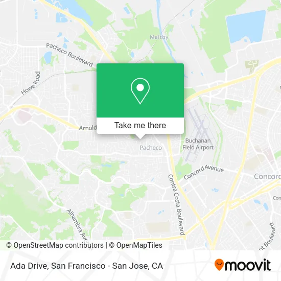 Mapa de Ada Drive