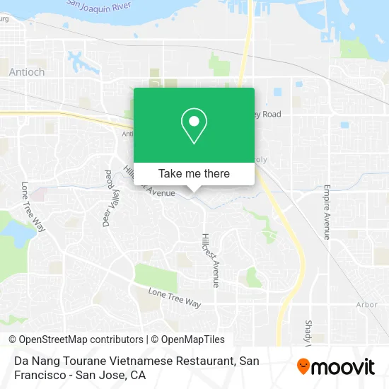 Da Nang Tourane Vietnamese Restaurant map