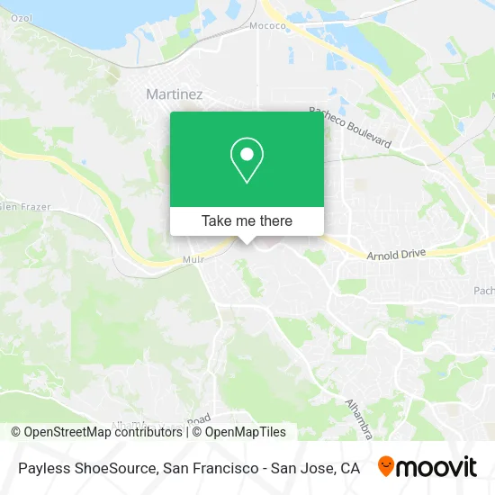 Payless ShoeSource map