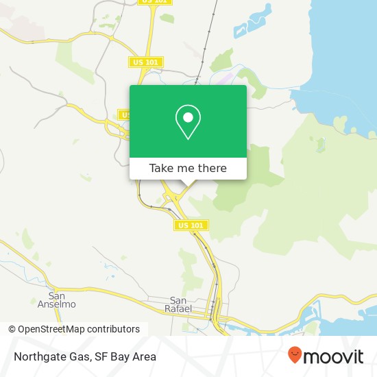 Northgate Gas map