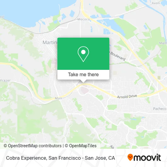 Mapa de Cobra Experience