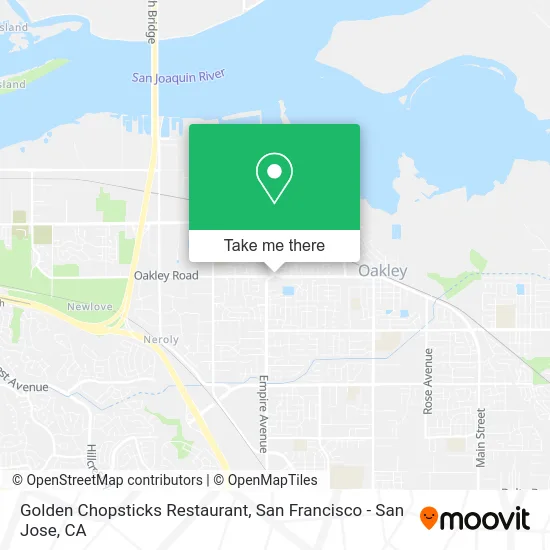 Golden Chopsticks Restaurant map