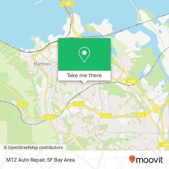 MTZ Auto Repair map