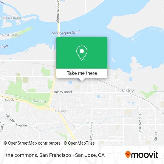 the commons map