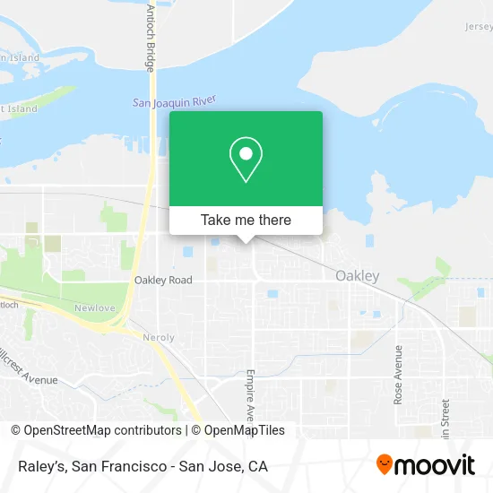 Mapa de Raley’s