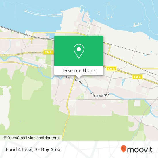 Food 4 Less map