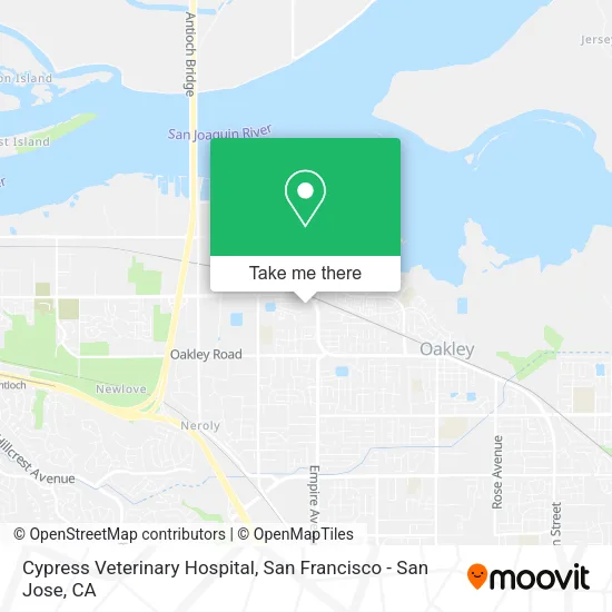 Mapa de Cypress Veterinary Hospital