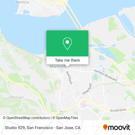 Studio 929 map