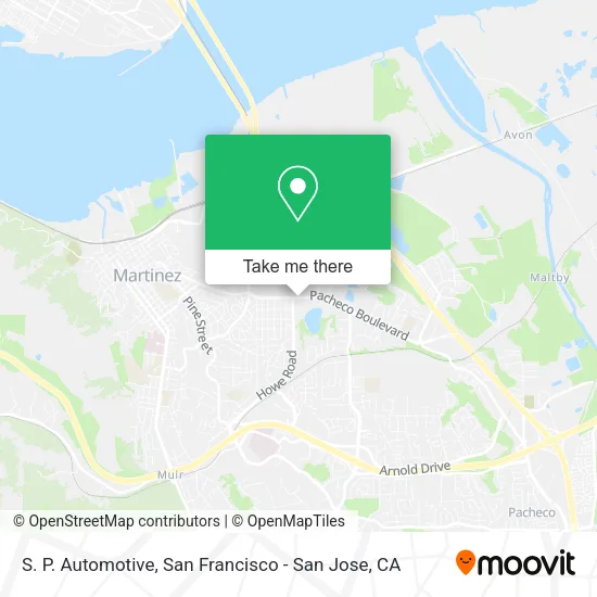 S. P. Automotive map