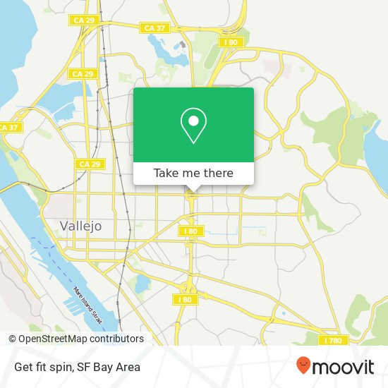 Get fit spin map