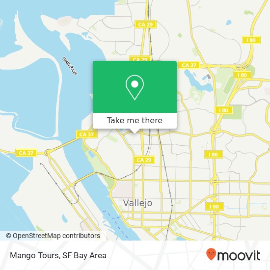 Mapa de Mango Tours
