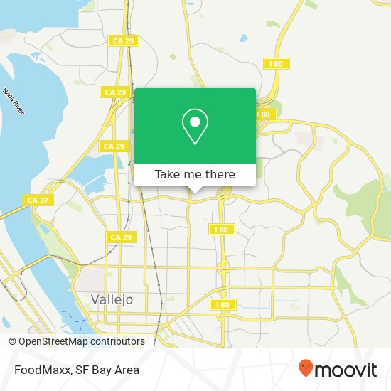 FoodMaxx map