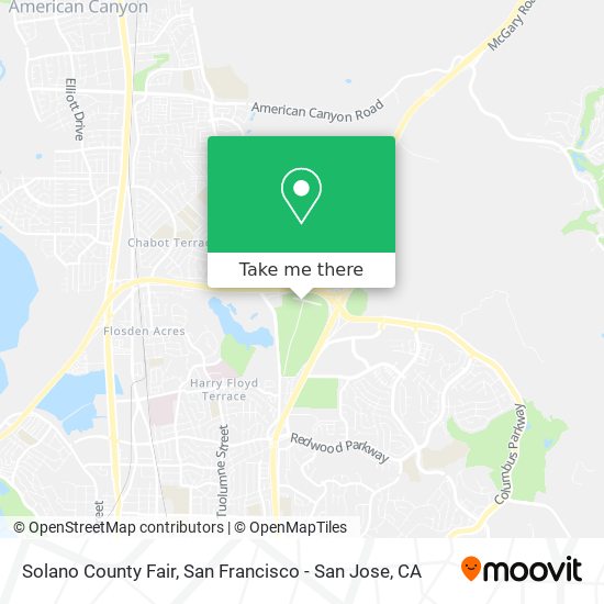 Solano County Fair map