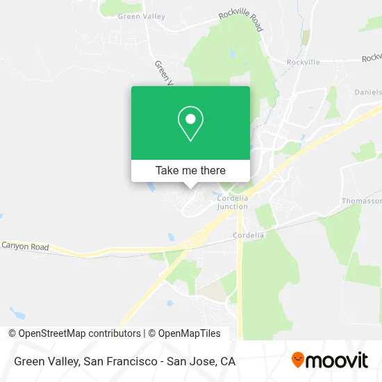 Green Valley map
