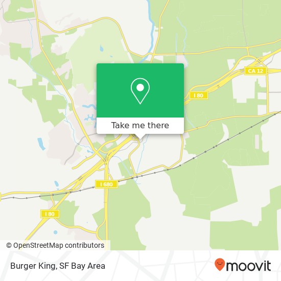 Burger King map