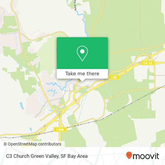 C3 Church Green Valley map