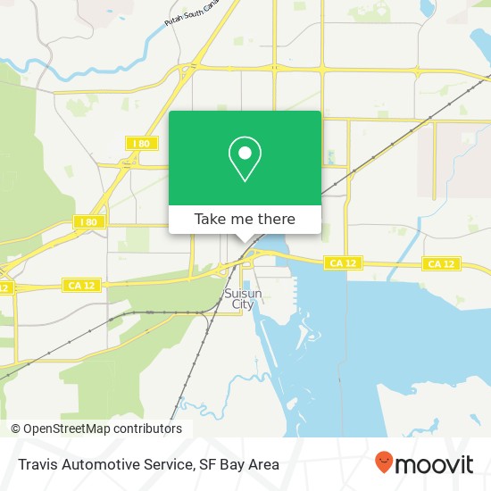 Mapa de Travis Automotive Service