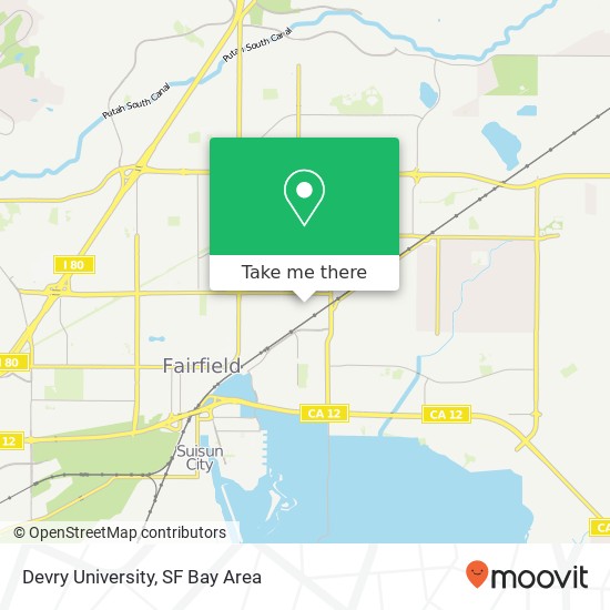 Devry University map