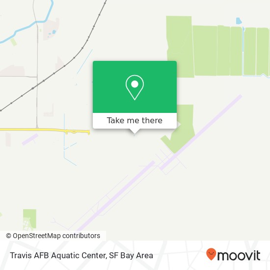 Travis AFB Aquatic Center map