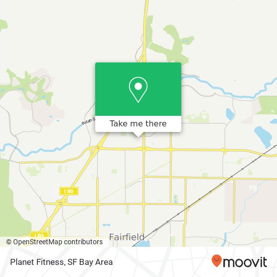 Planet Fitness map