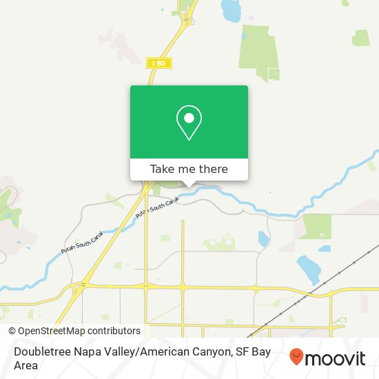 Doubletree Napa Valley / American Canyon map