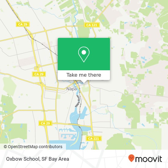 Mapa de Oxbow School