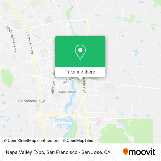 Napa Valley Expo map