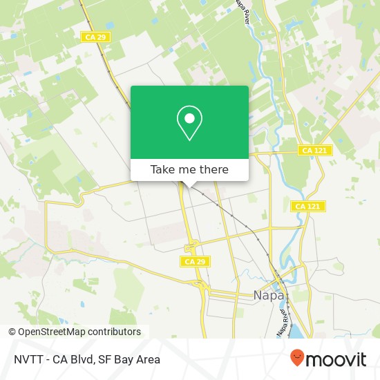 Mapa de NVTT - CA Blvd