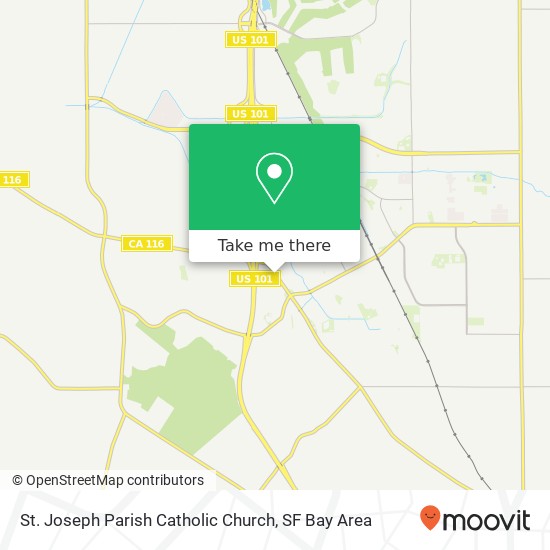 Mapa de St. Joseph Parish Catholic Church