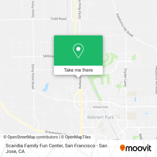 Scandia Family Fun Center map