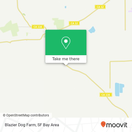 Mapa de Blazier Dog Farm