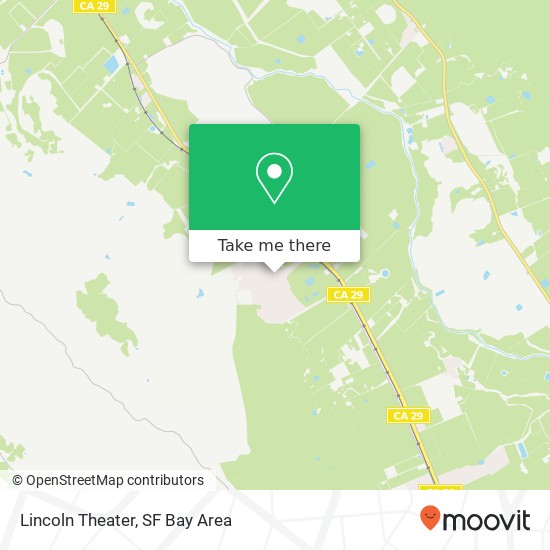 Mapa de Lincoln Theater