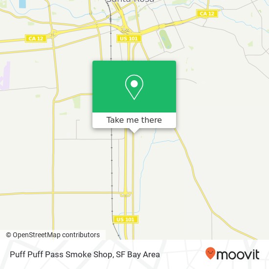 Puff Puff Pass Smoke Shop map