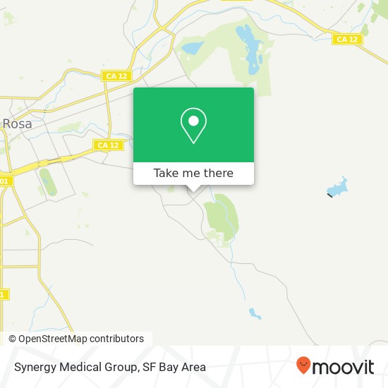 Synergy Medical Group map