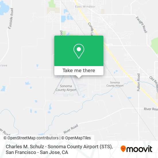 Charles M. Schulz - Sonoma County Airport (STS) map