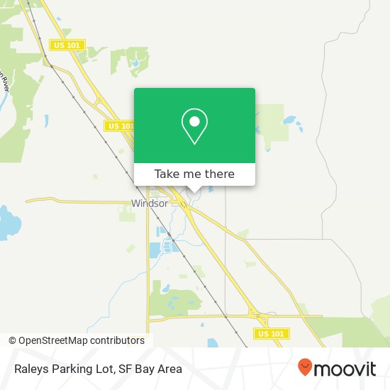 Mapa de Raleys Parking Lot