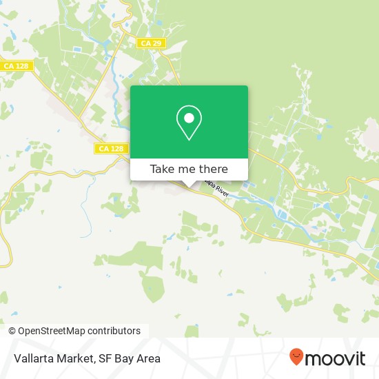 Vallarta Market map