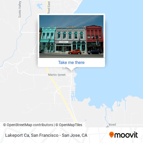 Lakeport Ca map