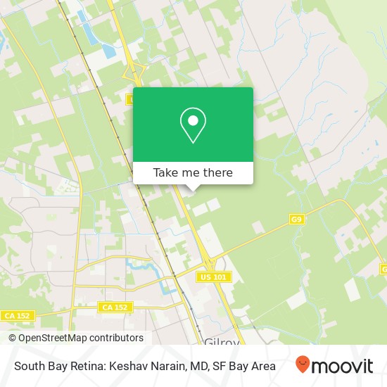 Mapa de South Bay Retina: Keshav Narain, MD