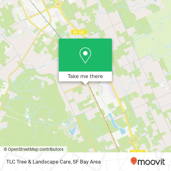 TLC Tree & Landscape Care map