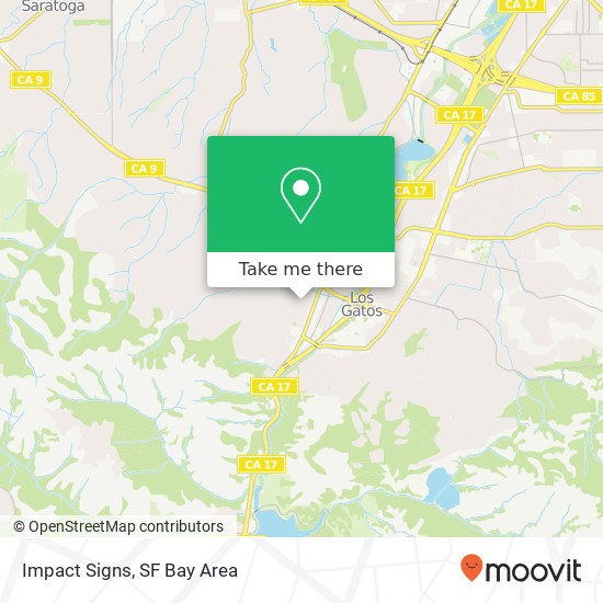 Mapa de Impact Signs