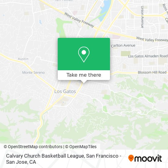 Mapa de Calvary Church Basketball League