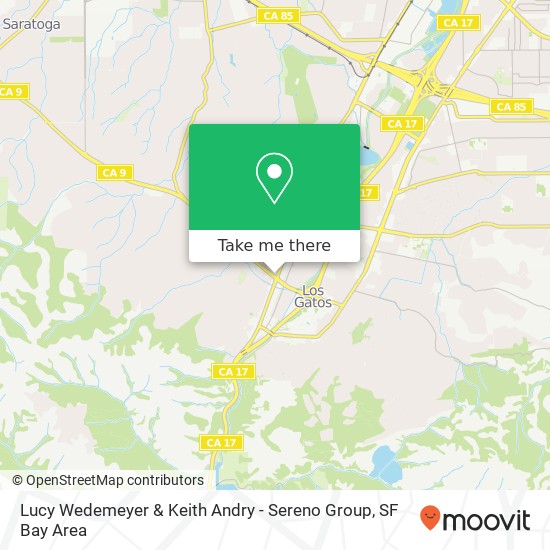 Lucy Wedemeyer & Keith Andry - Sereno Group map