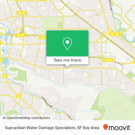 Mapa de Supraclean Water Damage Specialists