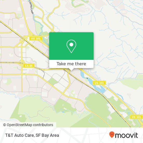 T&T Auto Care map