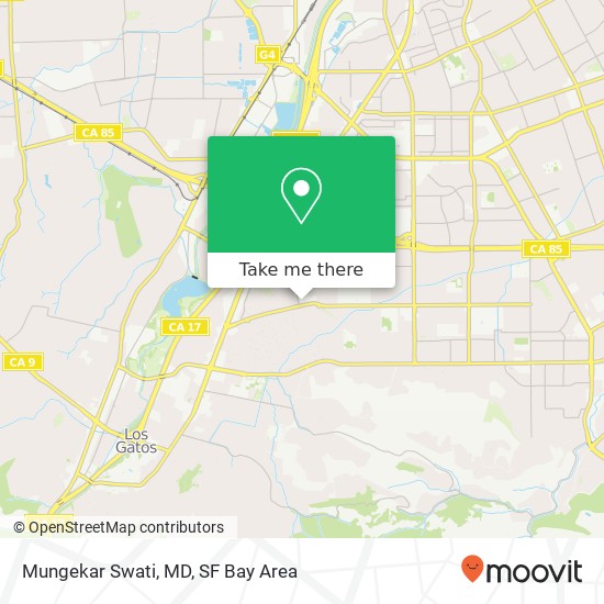Mapa de Mungekar Swati, MD