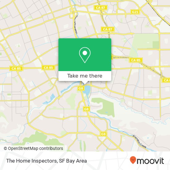 The Home Inspectors map