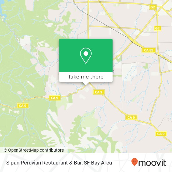 Sipan Peruvian Restaurant & Bar map